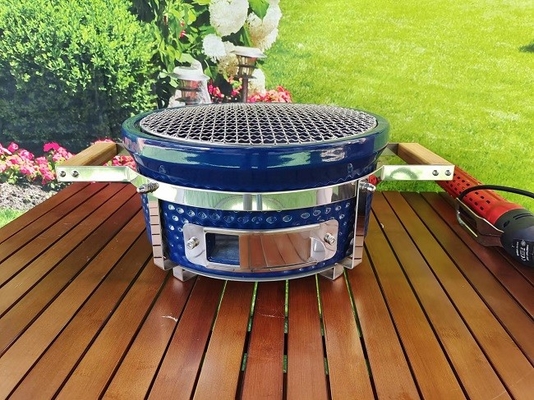 BBQ Ceramiczny grill stołowy Kamado 330MM Węgiel drzewny