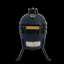 24-calowy grill węglowy Kamado 400 mkw. W. Ruszty do gotowania ze stali nierdzewnej
